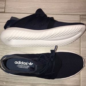 NWOT Adidas navy tubular viral sneakers